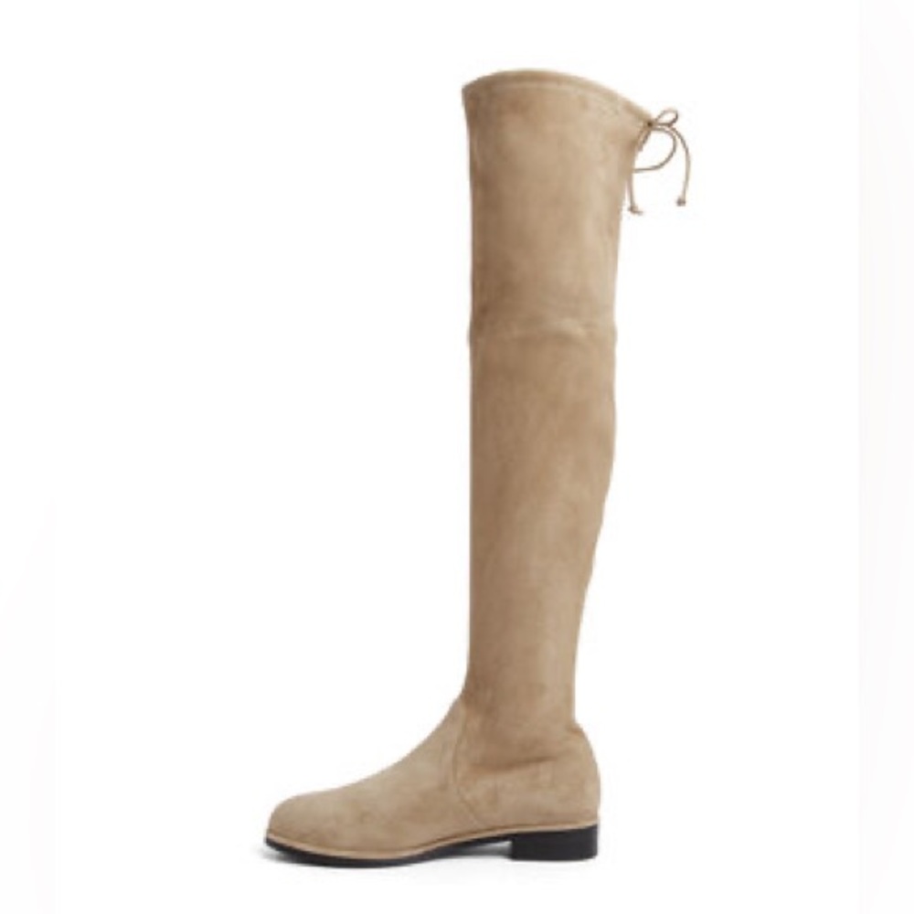 Stuart Weitzman OTK Lowland Suede Boots  NWOT